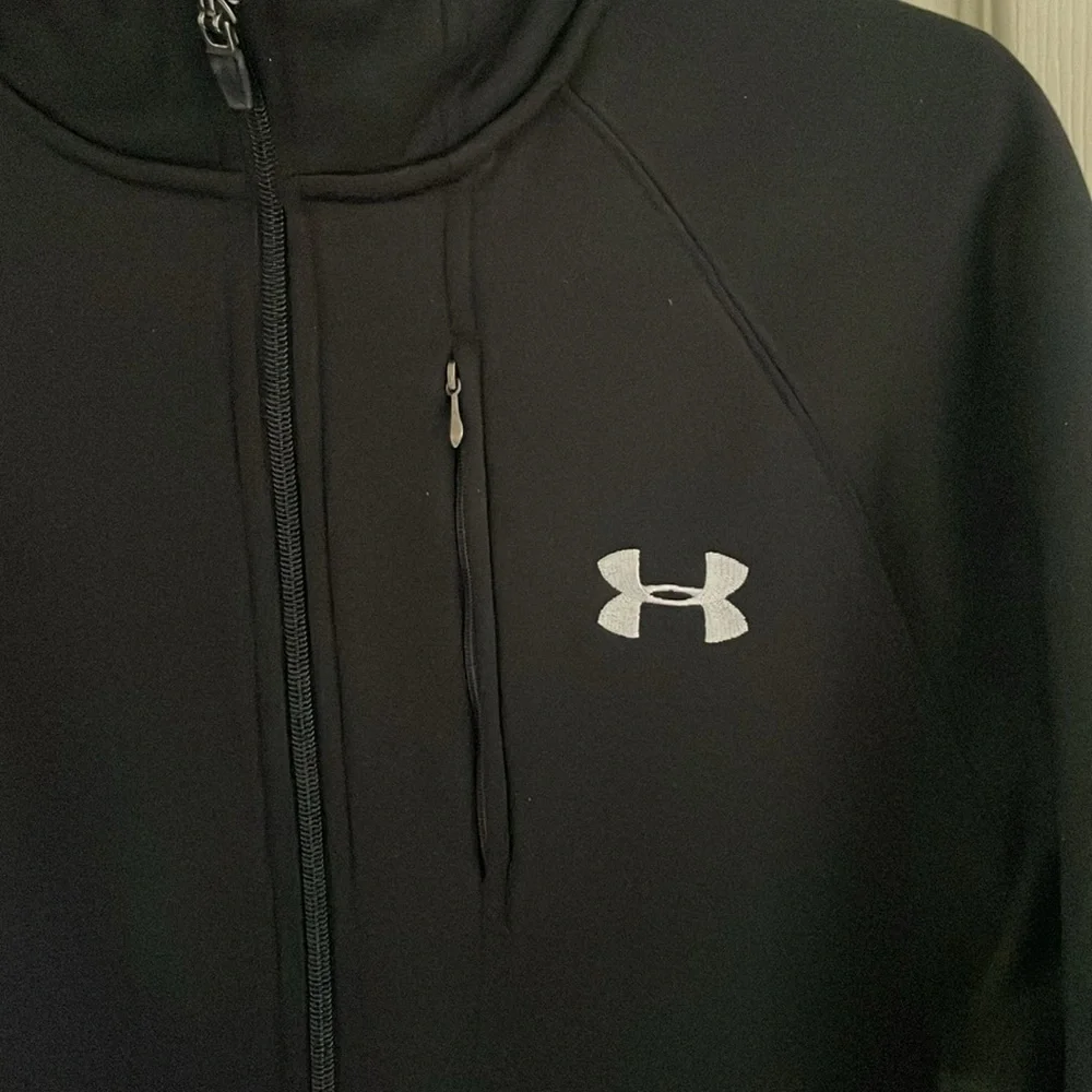 Men’s Black Under Armour Zip Up